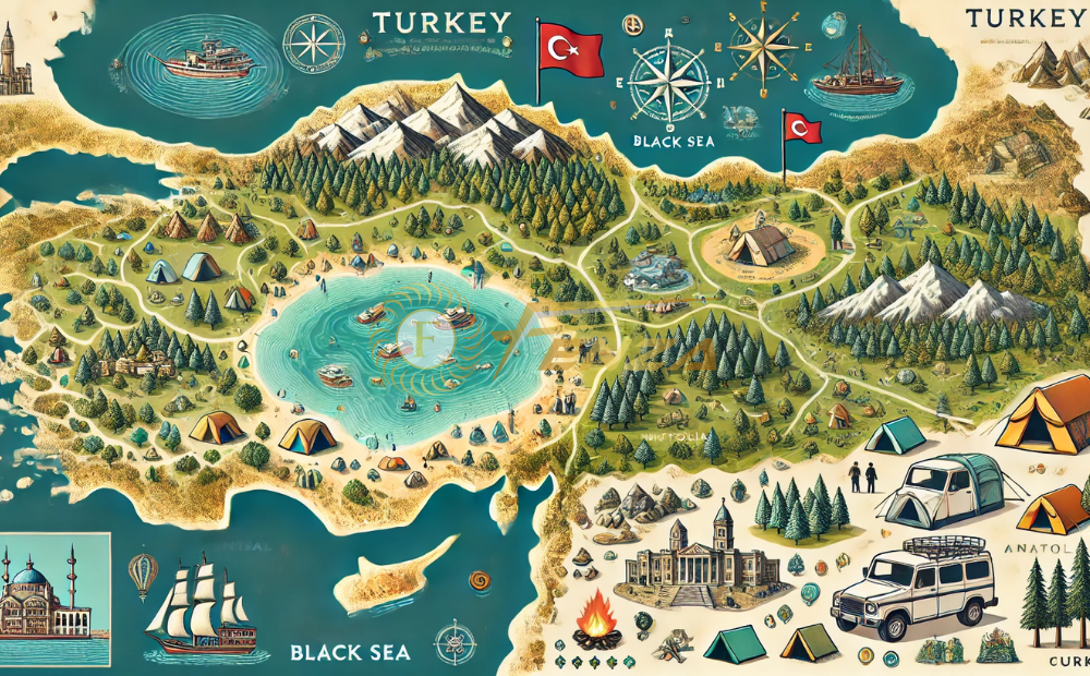 Türkiye Kamp Haritası